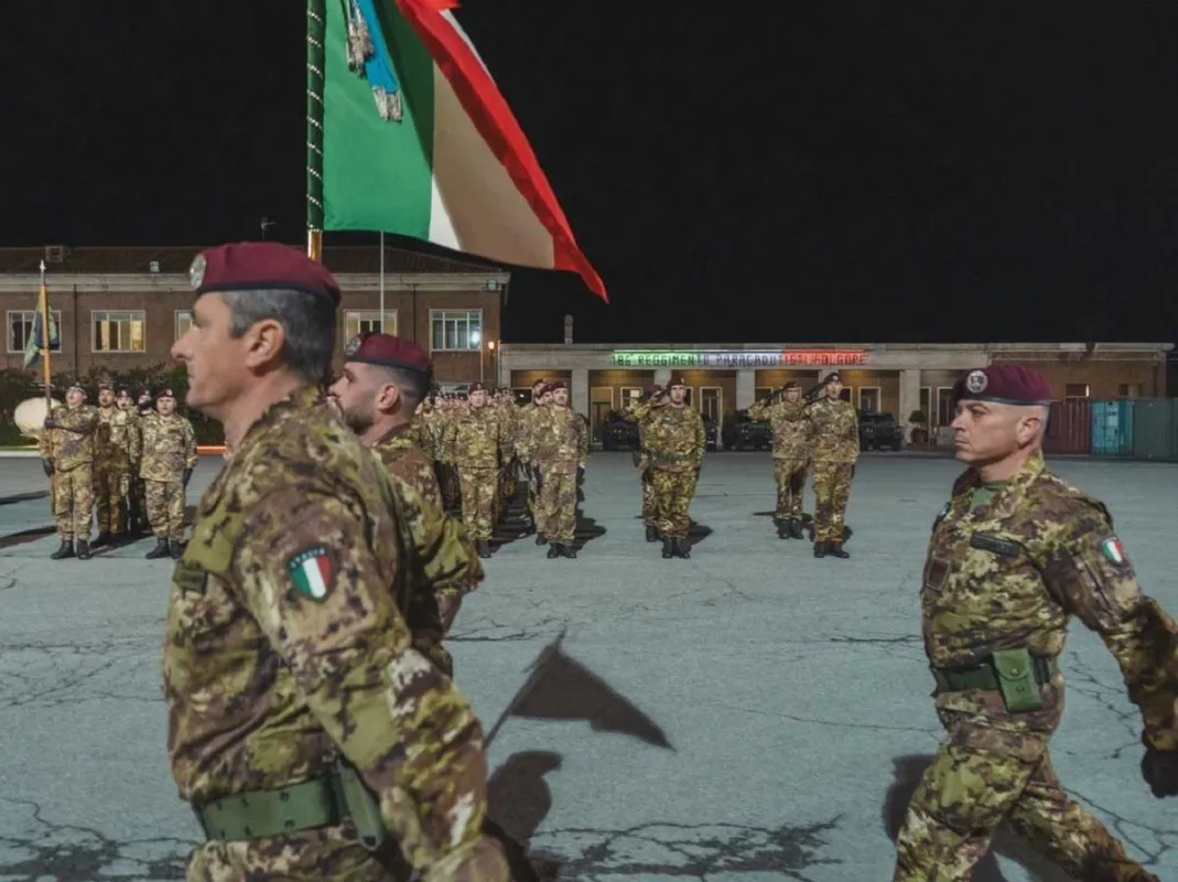 Mission accomplished, the War Flag of the 186th Paratroopers Regiment "Folgore" returned to Italy - brigatafolgore.net