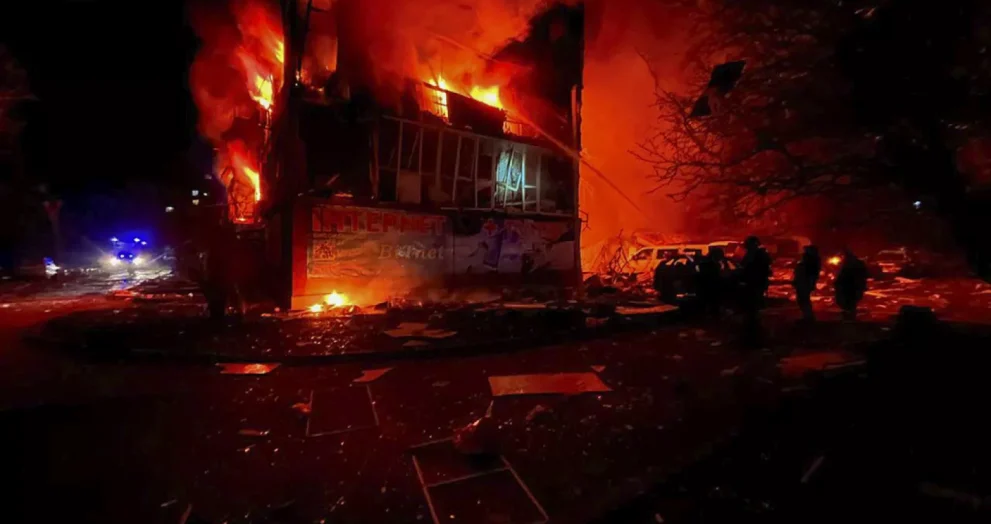 Ucraina Sotto Attacco Record di 728 Droni e Missili Russi - brigatafolgore.net